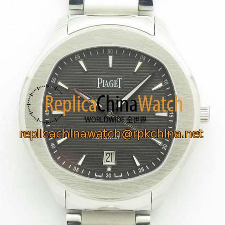 Replica Piaget Polo G0A41003 3A Stainless Steel Anthracite Dial Swiss 1110P