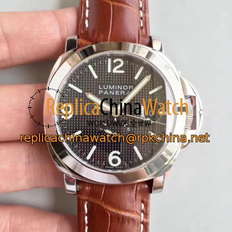 Replica Panerai Luminor Power Reserve PAM027 N Stainless Steel Black Dial Swiss 2824-2