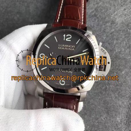 Replica Panerai Luminor Marina 1950 PAM351 VS Stainless Steel Black Dial Swiss P9000