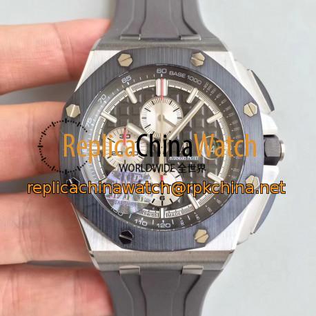 Replica Audemars Piguet Royal Oak Offshore 26400IO.OO.A004CA.01 JF V2 Stainless Steel Black Dial Swiss 3126