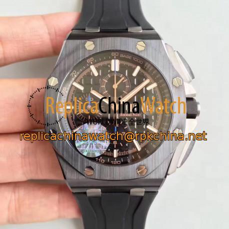 Replica Audemars Piguet Royal Oak Offshore 26405CE.OO.A002CA.02 JF V2 Ceramic Black Dial Swiss 3126