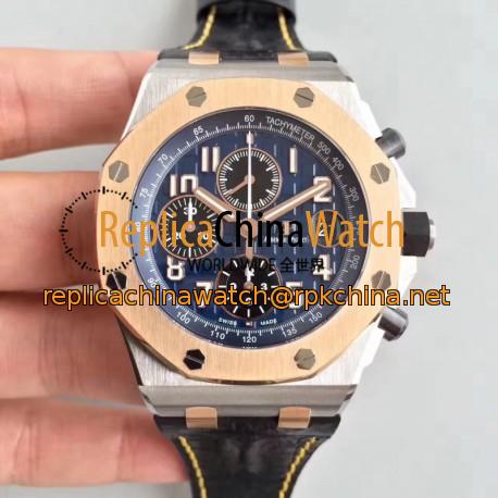 Replica Audemars Piguet Royal Oak Offshore 26471SR.OO.D101CR.01 JF V2 Stainless Steel Blue Dial Swiss 3126