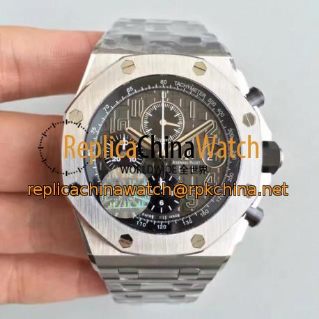 Replica Audemars Piguet Royal Oak Offshore 26470PT.OO.1000PT.01 JF V2 Stainless Steel Grey Dial Swiss 3126