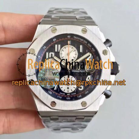 Replica Audemars Piguet Royal Oak Offshore Navy 26470ST.OO.A027CA.01 JF V2 Stainless Steel Blue Dial Swiss 3126