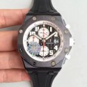 Replica Audemars Piguet Royal Oak Offshore Marcus Edition 26299SN/D010CA.01 JF V2 Black Ceramic Black Dial Swiss 7750