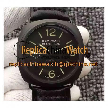 Replica Panerai Radiomir Black Seal PAM292 ZF Ceramic Black Dial Swiss OP XI