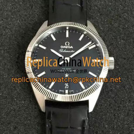 Replica Omega Constellation Globemaster 39MM Stainless Steel Black Dial Swiss 8900