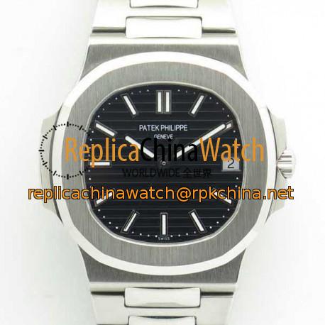 Replica Patek Philippe Nautilus 5711 JJ V2 Stainless Steel Black Dial Swiss 324SC