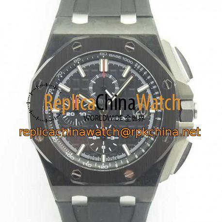 Replica Audemars Piguet Royal Oak Offshore 26402CE.OO.A002CA.01 JF V2 Ceramic Black Dial Swiss 3126