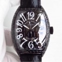 Replica Franck Muller Black Croco 8880 CH BLK CRO N PVD Black Dial M8215