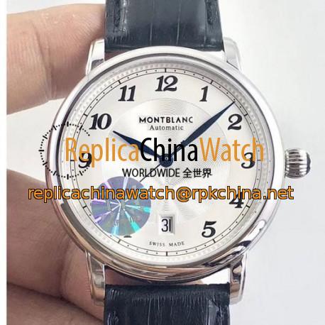 Replica Montblanc Star Legacy Automatic 42MM 116511 TH Stainless Steel Silver Dial Swiss MB 24.01