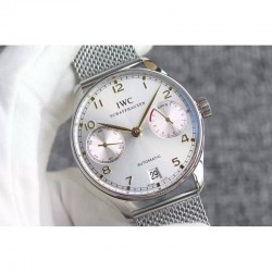 Replica IWC Portuguese IW5007 YL V3 Stainless Steel Silver Dial Swiss 52010