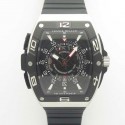 Replica Franck Muller Skafander SKF 46 DV SC DT N Stainless Steel Black Skeleton Dial M8215