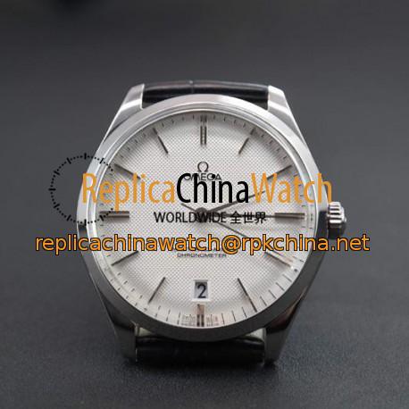 Replica Omega Master 40MM Stainless Steel White Dial Swiss 8511