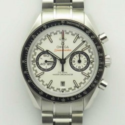 Replica Omega Speedmaster Racing Master Chronograph 44.25MM 329.30.44.51.04.001 OM Stainless Steel White Dial Swiss 9900