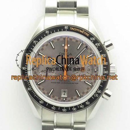 Replica Omega Speedmaster Racing Master Chronograph 44.25MM 329.30.44.51.06.001 OM Stainless Steel Grey Dial Swiss 9900