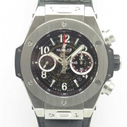 Replica Hublot Big Bang Unico Magic Sapphire 411.JX.1170.RX 3A Stainless Steel Skeleton Dial Swiss HUB1242