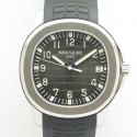 Replica Patek Philippe Aquanaut Jumbo 5167A-001 ZF Stainless Steel Black Dial Swiss 324SC