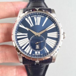 Replica Roger Dubuis Excalibur 42MM Automatic RDDBEX0619 RD Stainless Steel Blue Dial Swiss RD830