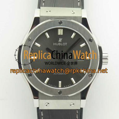 Replica Hublot Classic Fusion Racing Grey Titanium 42MM 511.NX.7071.LR F16 Titanium Grey Dial Swiss 2892