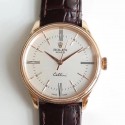 Replica Rolex Cellini 50505 MK V4 Rose Gold White Dial Swiss 3132