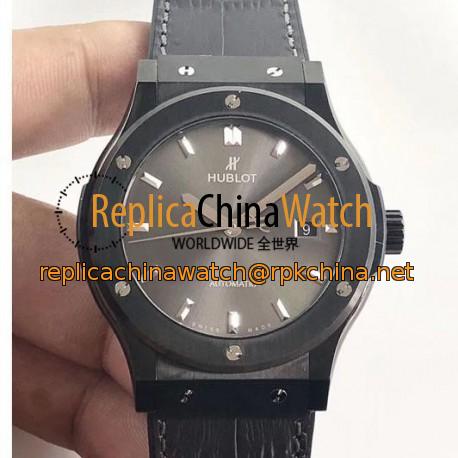 Replica Hublot Classic Fusion Ceramic Anthracite 511.CM.7170.LR JJ Ceramic Anthracite Dial Swiss 2892