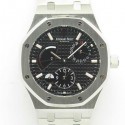 Replica Audemars Piguet Royal Oak GMT 39MM 26120 TWA Stainless Steel Black Dial Swiss 2329