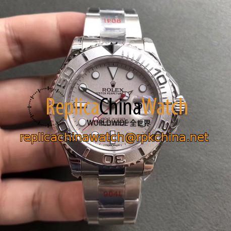 Replica Rolex Yacht-Master 40 116622 GM Stainless Steel 904L Grey Dial Swiss 3135