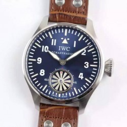 Replica IWC Big Pilot Markus Buhler IW5003 Stainless Steel Blue Dial Swiss 6498