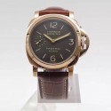 Replica Panerai Luminor 8 Days Oro Rosso PAM511 ZF Rose Gold Brown Dial Swiss P5000