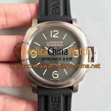 Replica Panerai Luminor 8 Days Titanio PAM564 ZF Titanium Brown Dial Swiss P5000