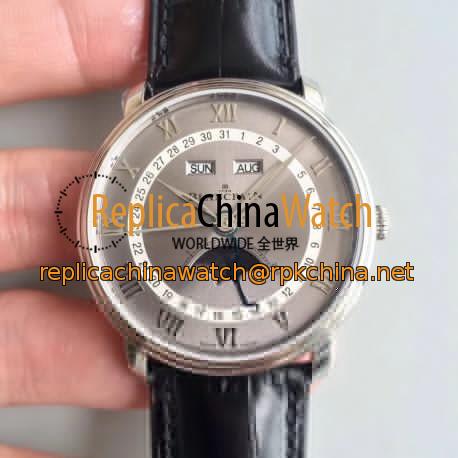 Blancpain Villeret 6654-1113-55B OM V2 Stainless Steel Grey Dial Swiss 6654