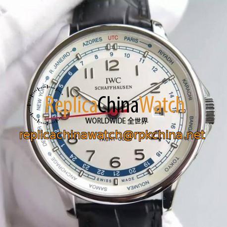 Replica IWC Portuguese Yacht Club Stainless Steel White Dial Swiss 89000