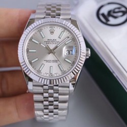 Replica Rolex Datejust II 126334 41MM KS Stainless Steel Rhodium Dial Swiss 2836-2