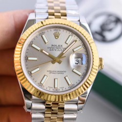 Replica Rolex Datejust II 116333 41MM KS Stainless Steel & Yellow Gold Rhodium Dial Swiss 2836-2