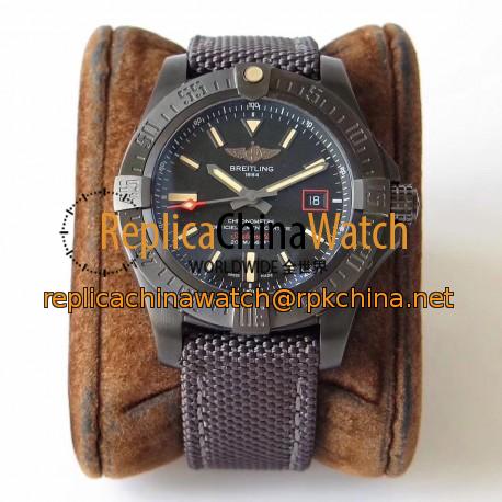 Replica Breitling Avenger Blackbird 44 V1731110/BD74/109W/M20BASA.1 TW Titanium Black Dial Swiss 2824-2