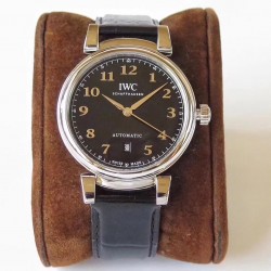 Replica IWC Da Vinci Automatic IW356601 MK Stainless Steel Black Dial Swiss 2892