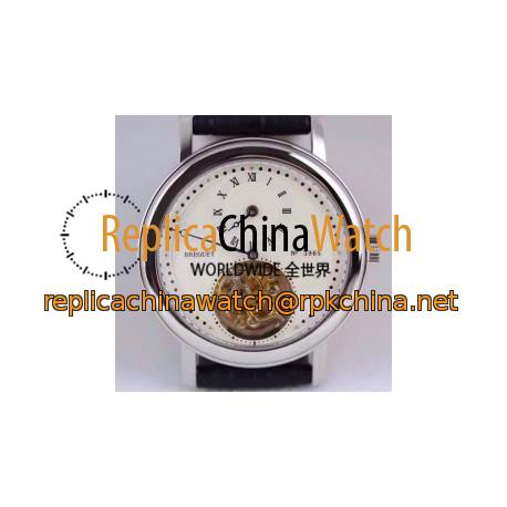 Replica Breguet Grand Complication Tourbillon N Stainless Steel White Dial Swiss Tourbillon