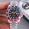 Replica Rolex GMT-Master II 126710BLRO KS Stainless Steel Black Dial Swiss 2836-2