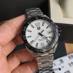 Replica Tag Heuer Formula 1 WAZ1111.BA0875 N Stainless Steel White Dial Swiss Ronda Quartz