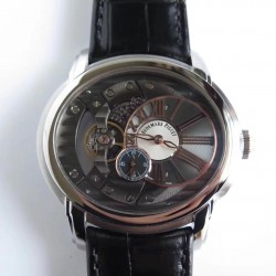 Replica Audemars Piguet Royal Millenary 4101 15350ST.OO.D002CR.01 V9 Stainless Steel Skeleton Dial Swiss 4101