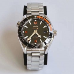 Replica Omega Seamaster Planet Ocean 600M 43.5MM 215.30.44.21.01.002 VS Stainless Steel Black Dial Swiss 8900