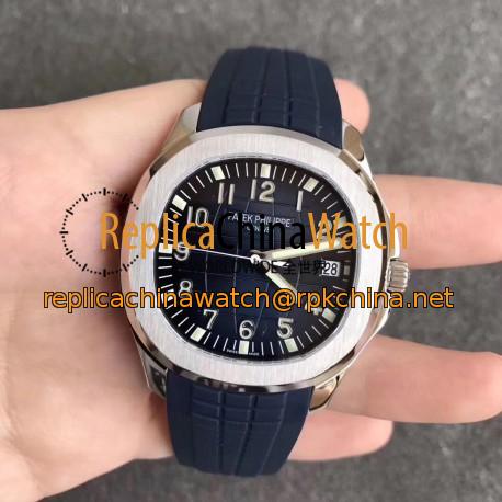 Replica Patek Philippe Aquanaut 5167A KM Stainless Steel Blue Dial Swiss 324SC