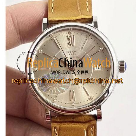 Replica IWC Portofino Automatic 37 IW458101 MK Stainless Steel Silver Dial M9015