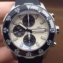 Replica IWC Aquatimer IW3767 Stainless Steel White Dial Swiss 7750