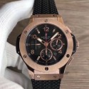 Replica Hublot Big Bang Gold 301.PX.130.RX HBB V6 Rose Gold Black Dial Swiss HUB4100