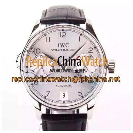 Replica IWC Portuguese IW5007 Power Reserve Stainless Steel White Dial Swiss IWC 52010