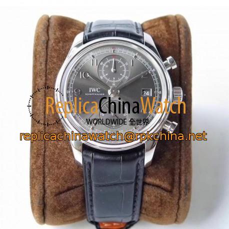 Replica IWC Portugieser Chronograph Classic IW390404 ZF Stainless Steel Anthracite Dial Swiss 7750