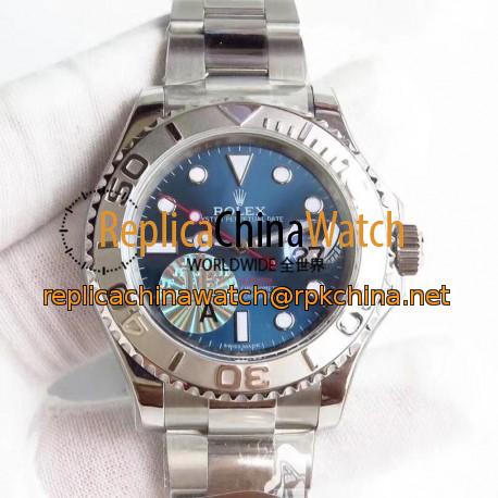 Replica Rolex Yacht-Master 40 116622 JF Stainless Steel Blue Dial Swiss 2836-2