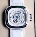 Replica SevenFriday P1B/02 Essence SW Stainless Steel White Dial Miyota 82S7